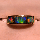 ring met opalen